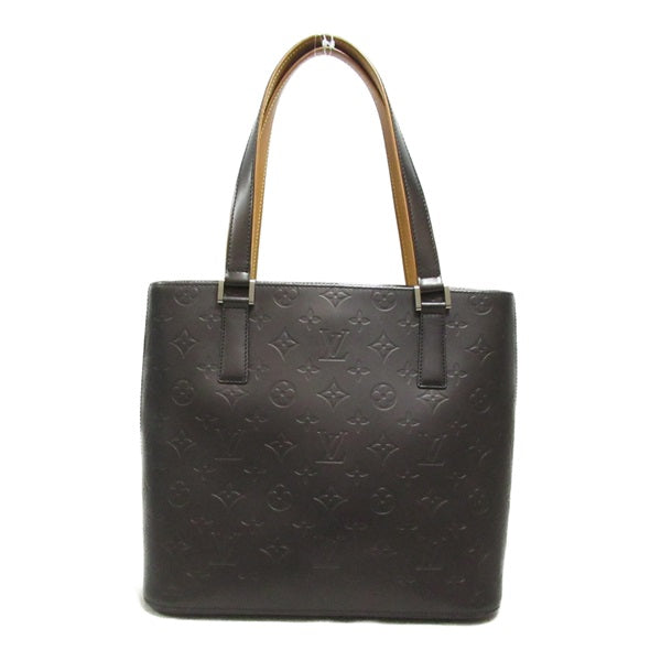 Louis Vuitton Stockton Leather Tote Bag M55112 in Excellent condition