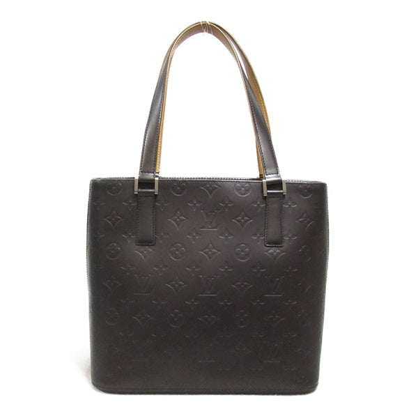 Louis Vuitton Stockton Leather Tote Bag M55112 in Excellent condition