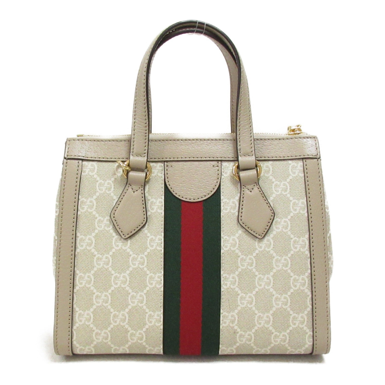 Gucci Ophidia 2way Shoulder Bag PVC Canvas Leather