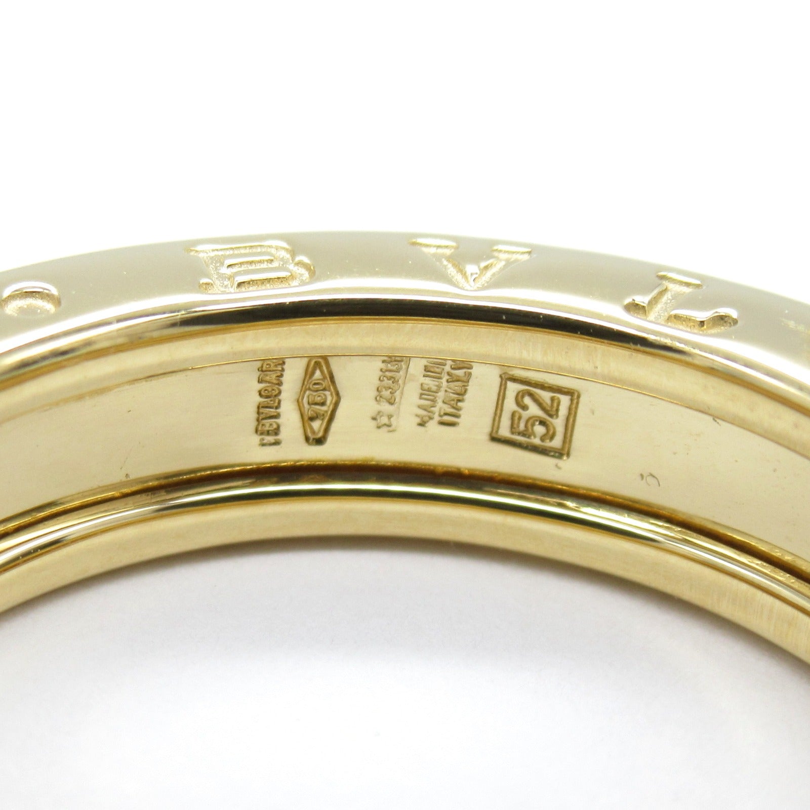 Bvlgari 18k Gold B.Zero1 Ring Metal Ring in Great Condition