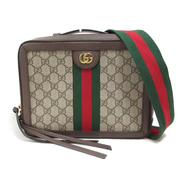 Gucci GG Supreme Ophidia Top Handle Bag  Canvas Crossbody Bag 550622 in Excellent condition