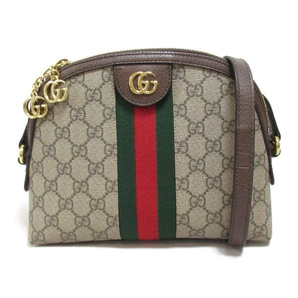 Gucci GG Supreme Ophidia Crossbody Bag  Canvas Crossbody Bag 499621 in Good condition