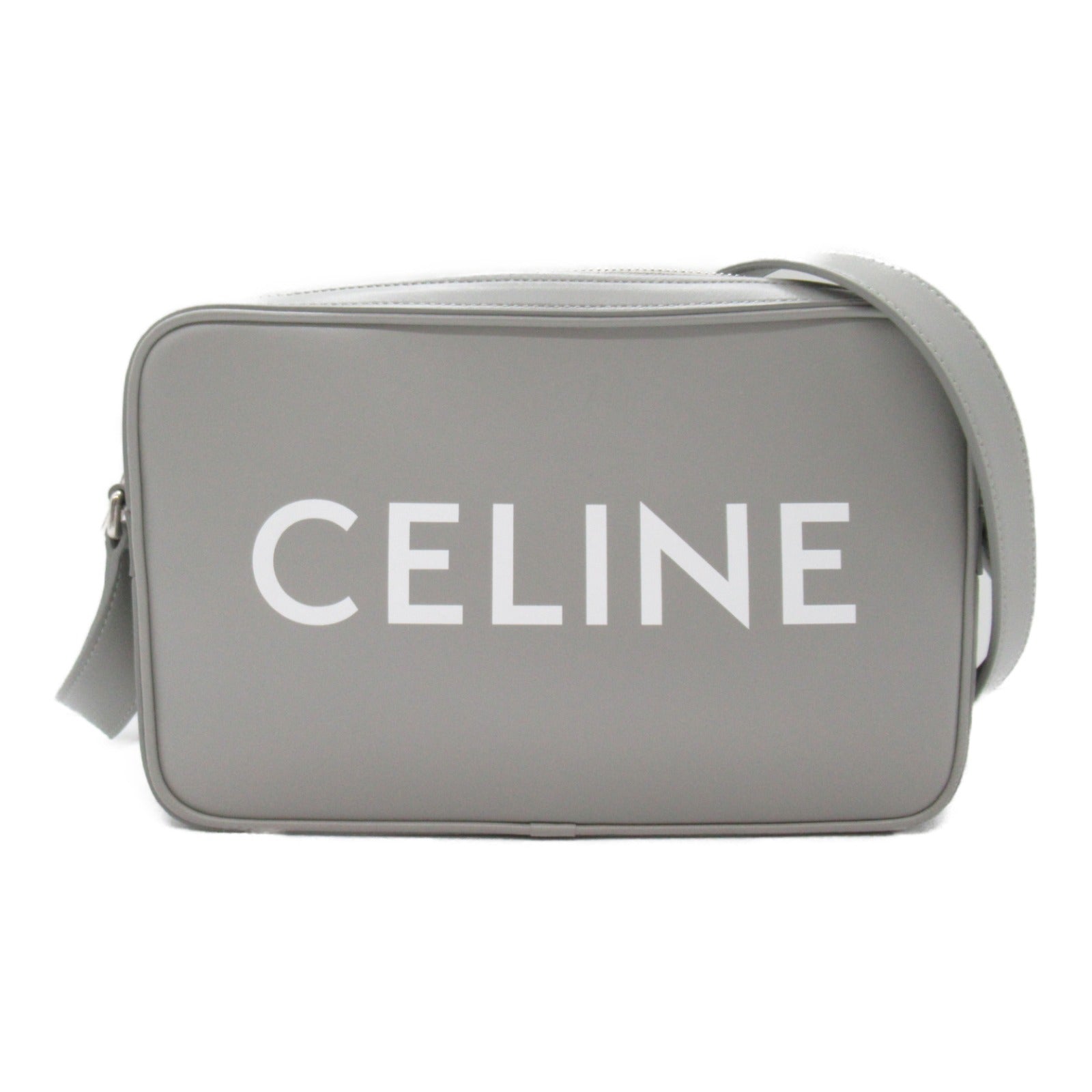 Celine Medium Leather Messenger Bag