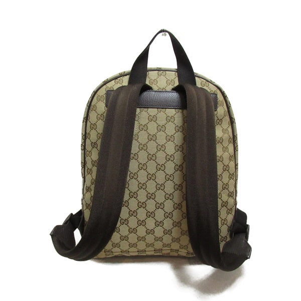 Gucci GG Canvas Backpack  Canvas Backpack 449906 in Very Good Condition