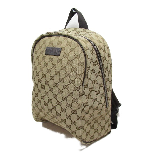 Gucci GG Canvas Backpack  Canvas Backpack 449906 in Very Good Condition