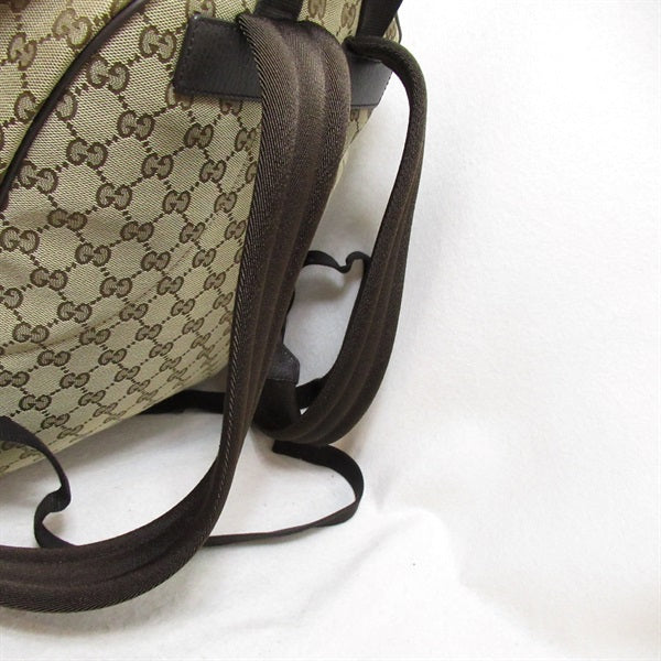 Gucci GG Canvas Backpack  Canvas Backpack 449906 in Very Good Condition