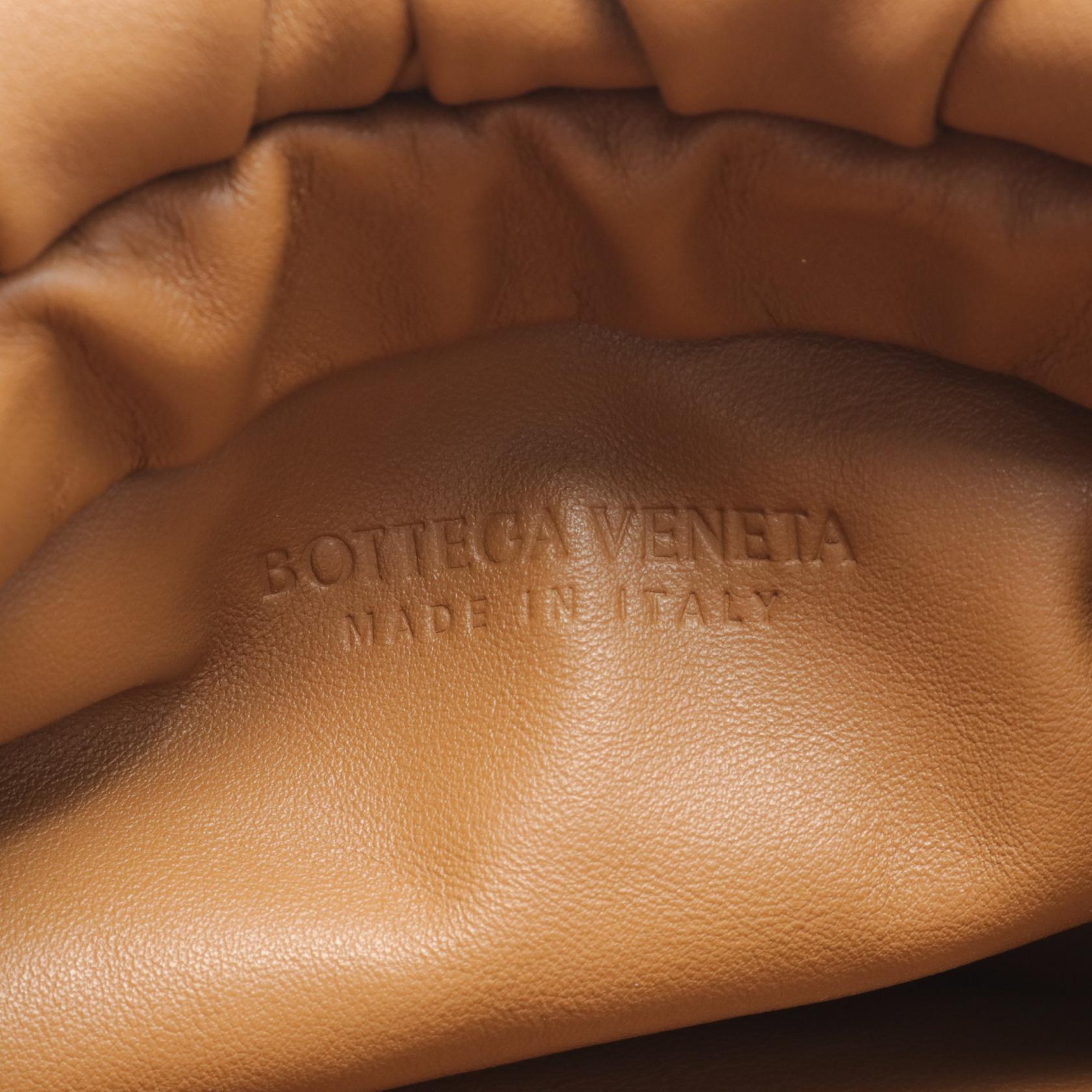 Bottega Veneta Leather Shoulder Bag Brown