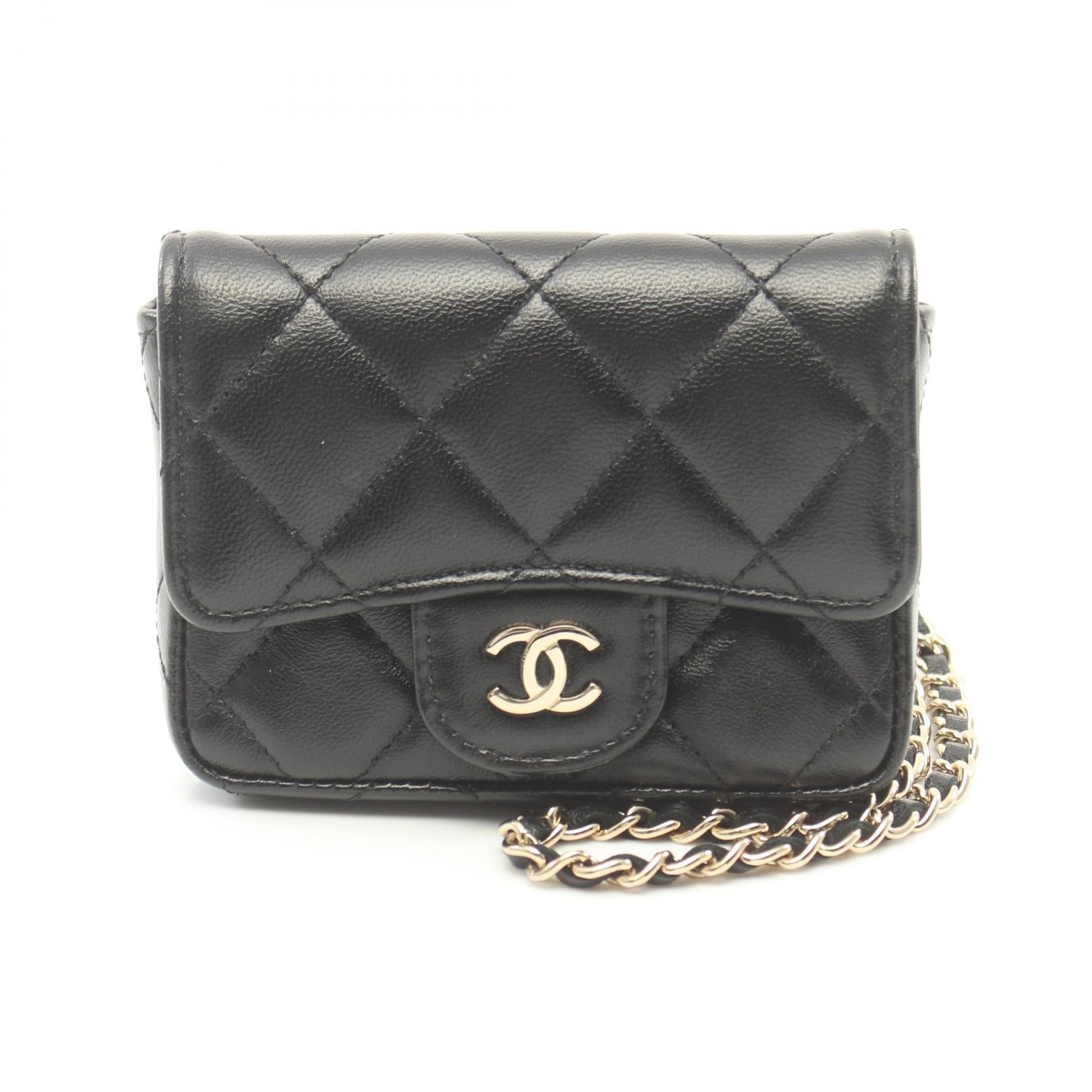 Chanel Mini Matelasse Lambskin Shoulder Bag