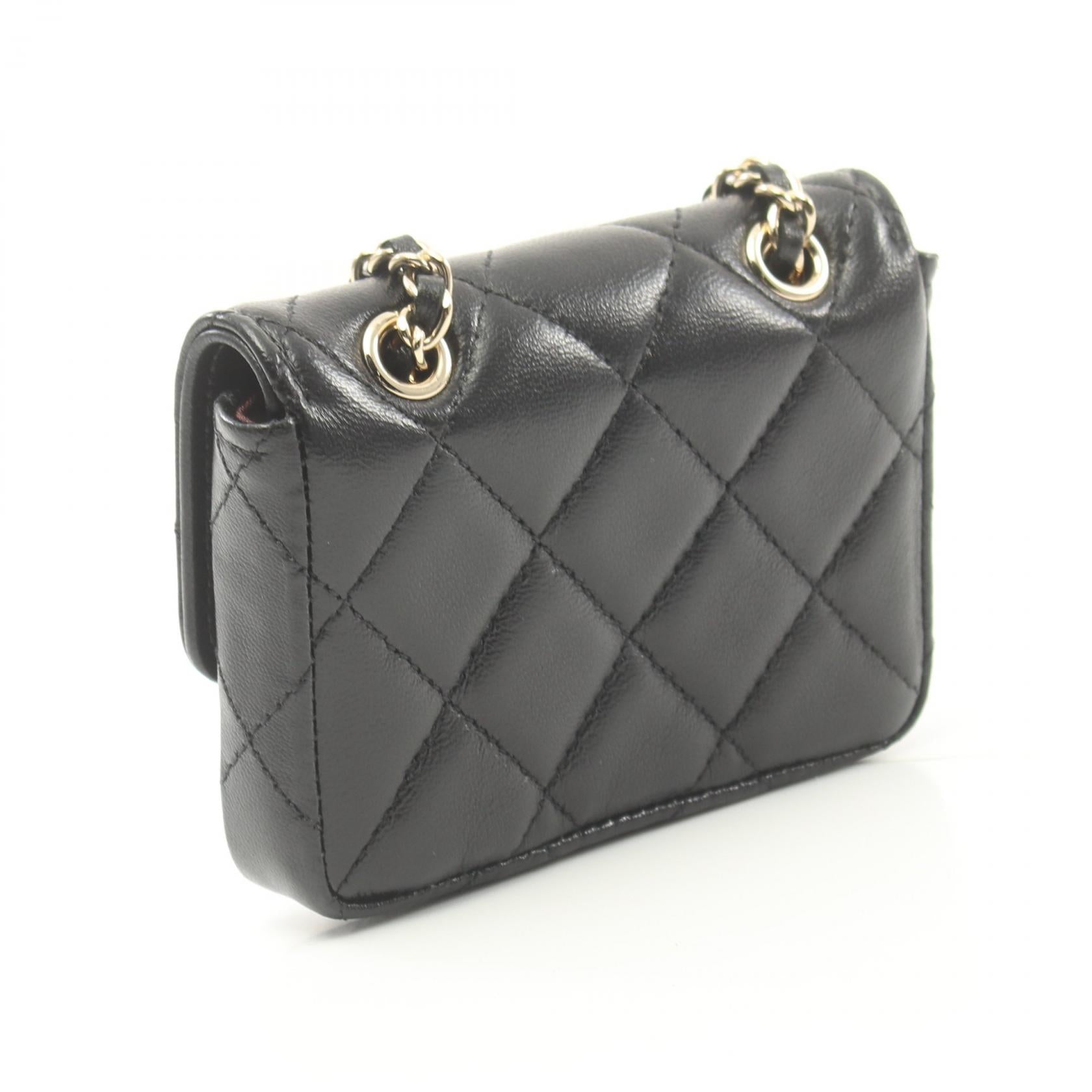 Chanel Mini Matelasse Lambskin Shoulder Bag