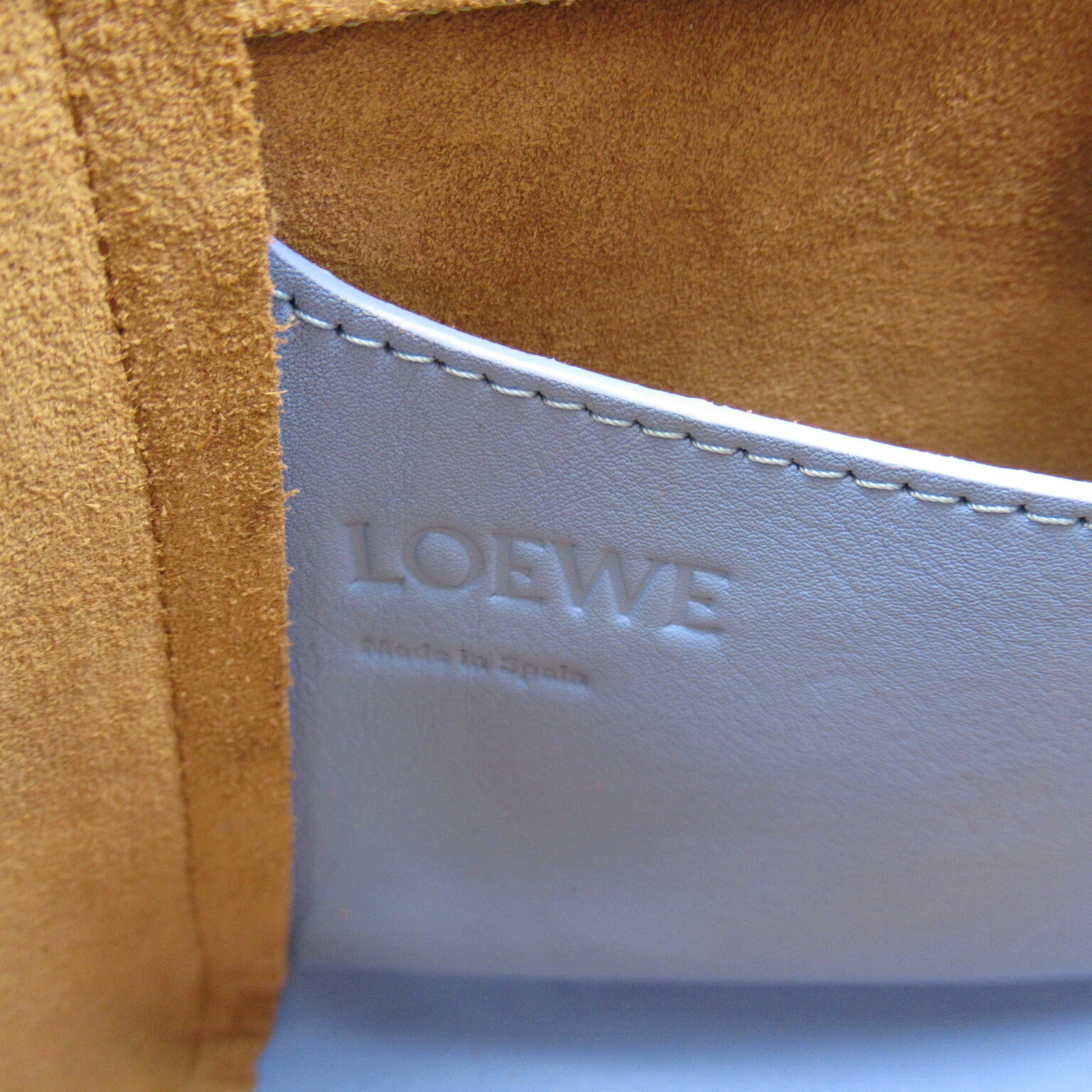 Loewe Leather Hammock Nugget Shoulder Bag