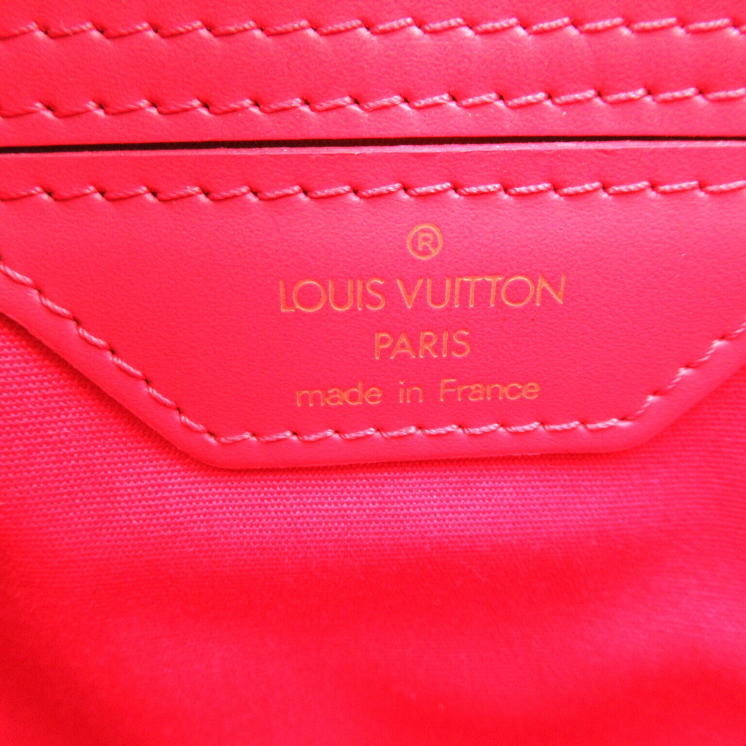 Louis Vuitton Epi Leather Sac Plat PM Tote Bag