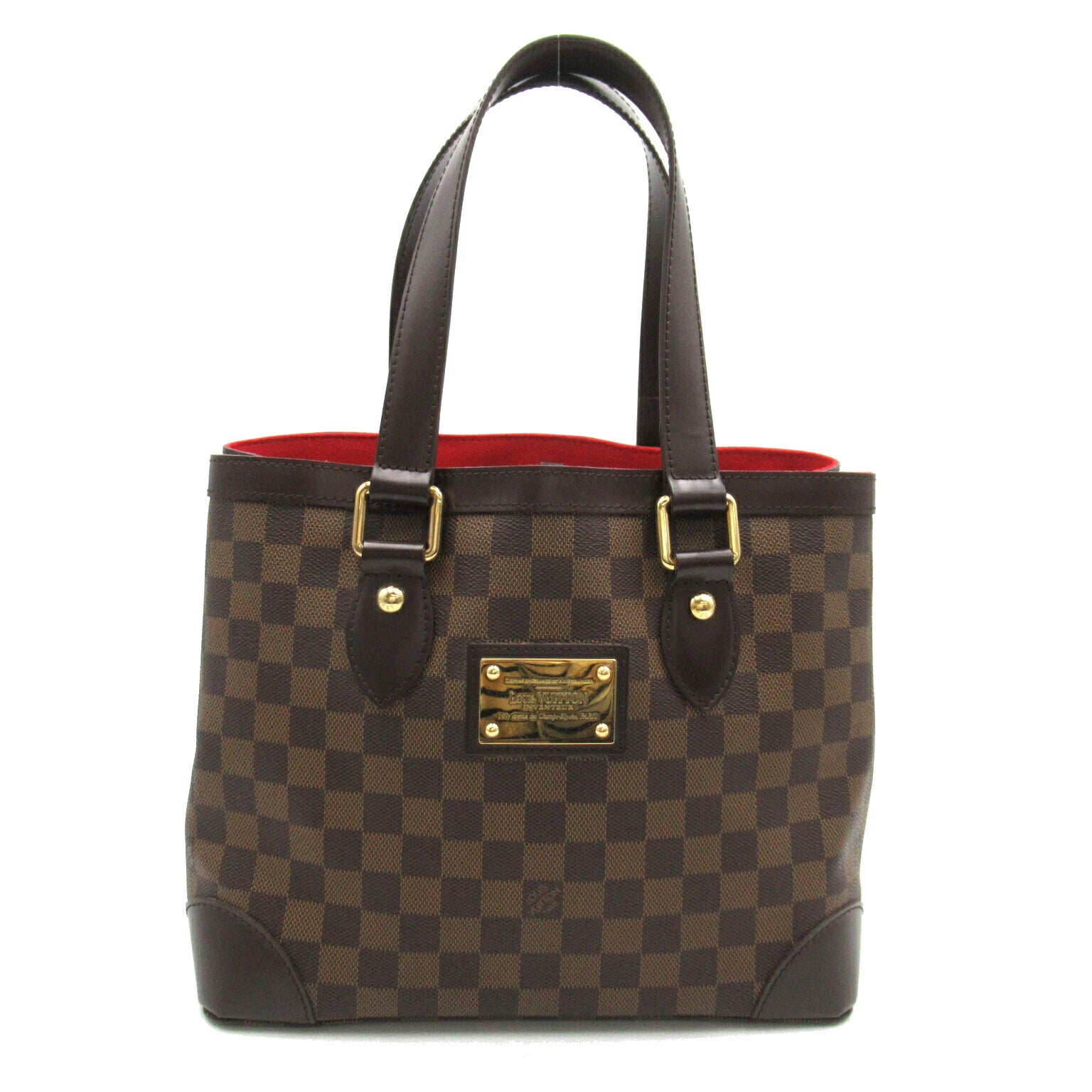 Louis Vuitton Damier Hampstead Tote Bag Brown