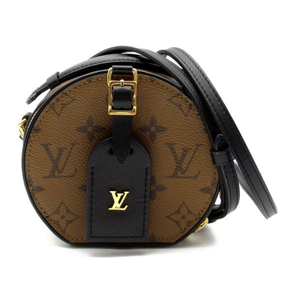 Louis Vuitton Mini Boite Chapeau Canvas Shoulder Bag M68276 in Excellent condition