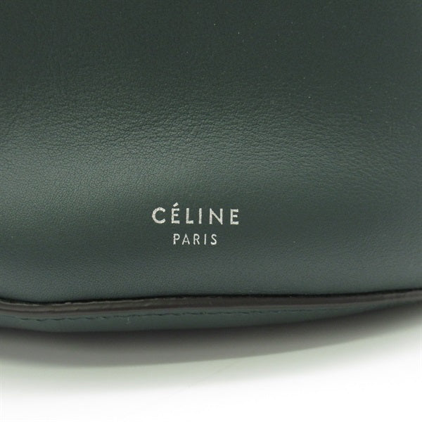 Celine Big Bucket Bag  Leather Crossbody Bag 183343 in Great Condition