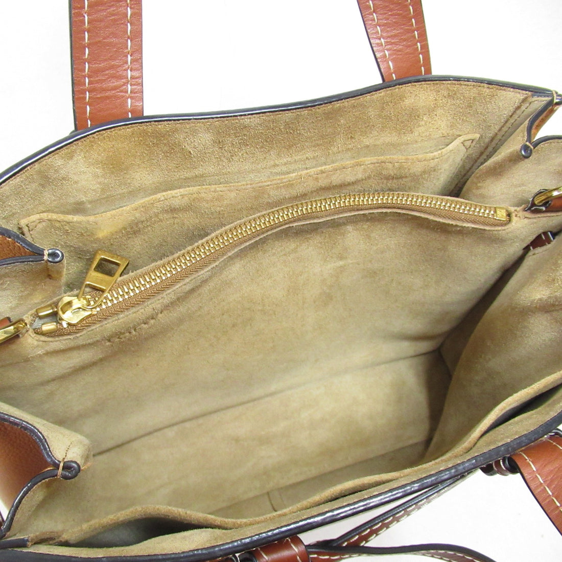 Loewe Gate Top Handle Bag Leather Handbag 321.12.U61 in Very Good Condition