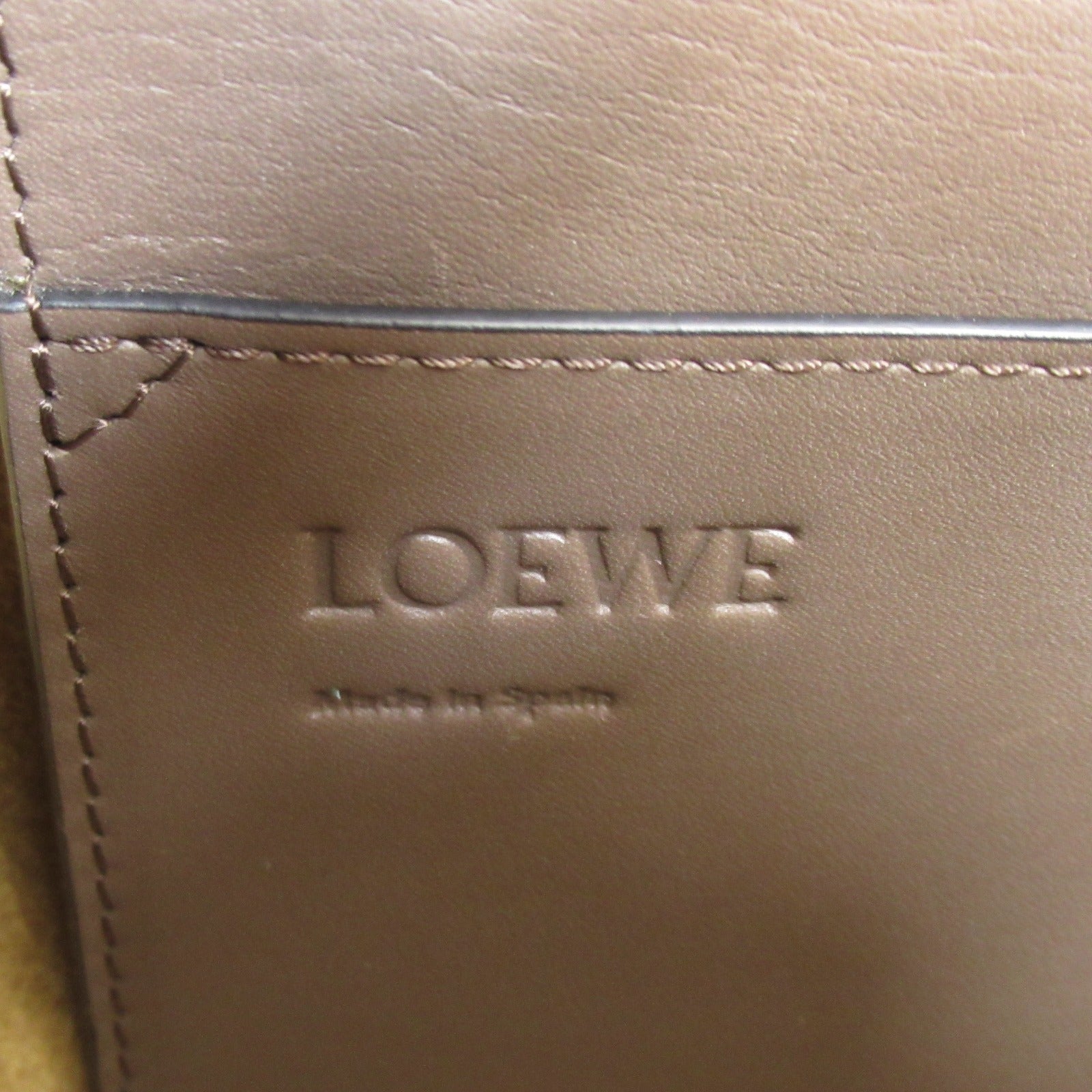 Loewe Leather Lazo Bucket Shoulder Bag