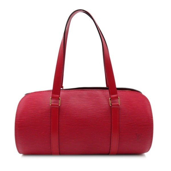 Louis Vuitton Epi Soufflot Leather Handbag M52227 in Good condition
