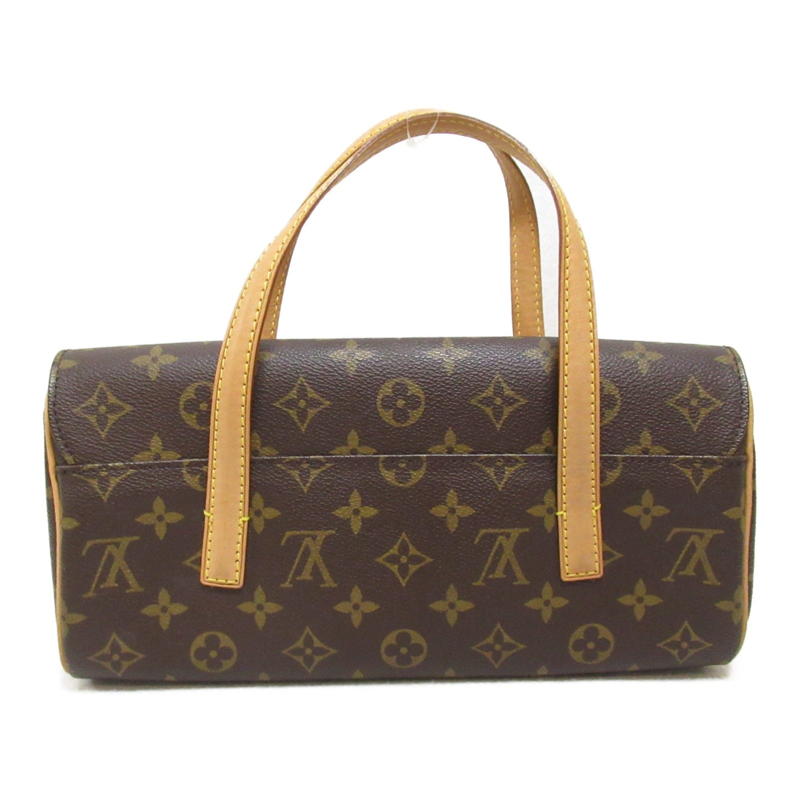 Louis Vuitton Sonatine Handbag Monogram Brown