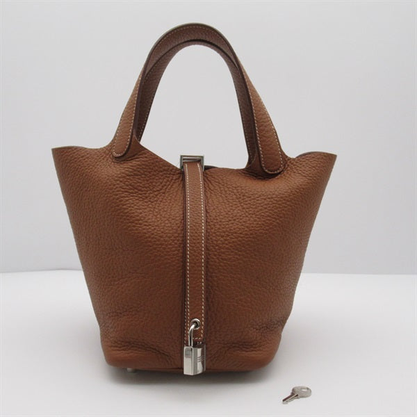 Hermes Clemence Picotin Lock PM  Leather Tote Bag in Great Condition