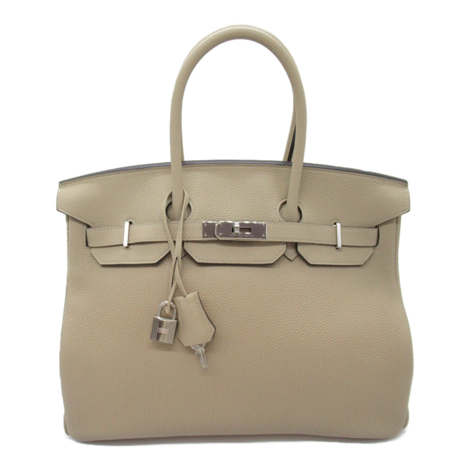 Hermes Togo Leather Birkin 35 Trench Handbag