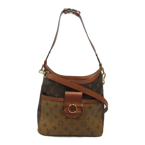 Louis Vuitton Dauphine PM Hobo Canvas Shoulder Bag M45194 in Excellent condition