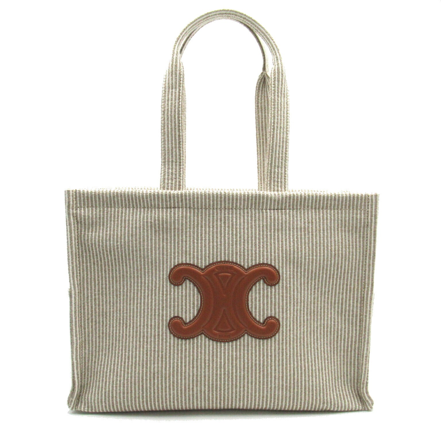 Celine Canvas Cabas Tote Bag Beige