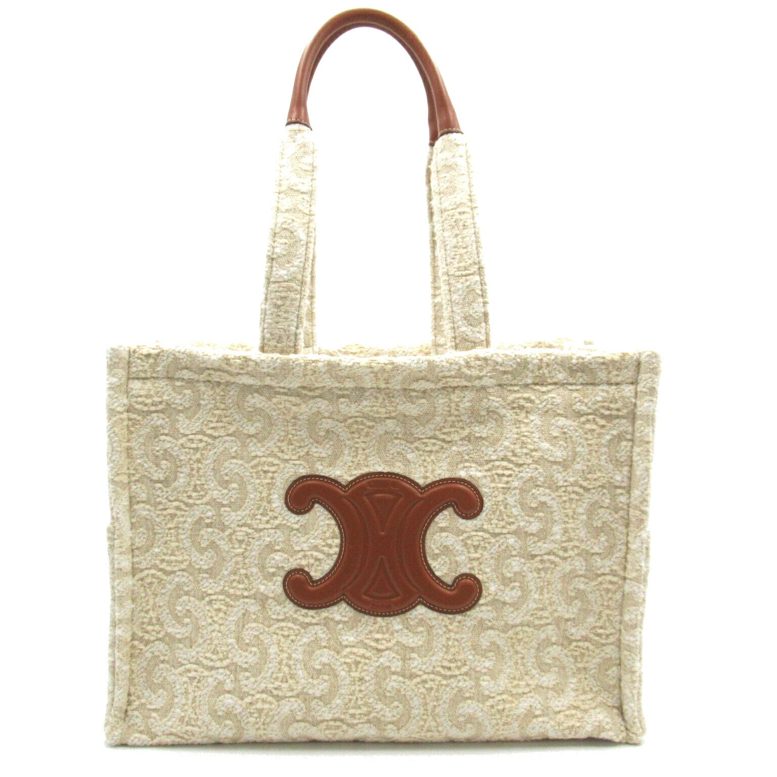 Celine Wool Large Cabas Tote Bag 196762FL102NT