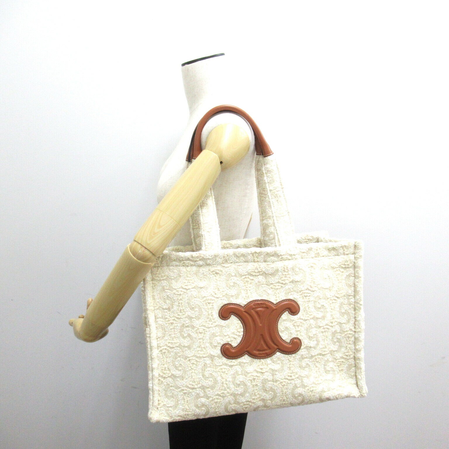 Celine Wool Large Cabas Tote Bag 196762FL102NT