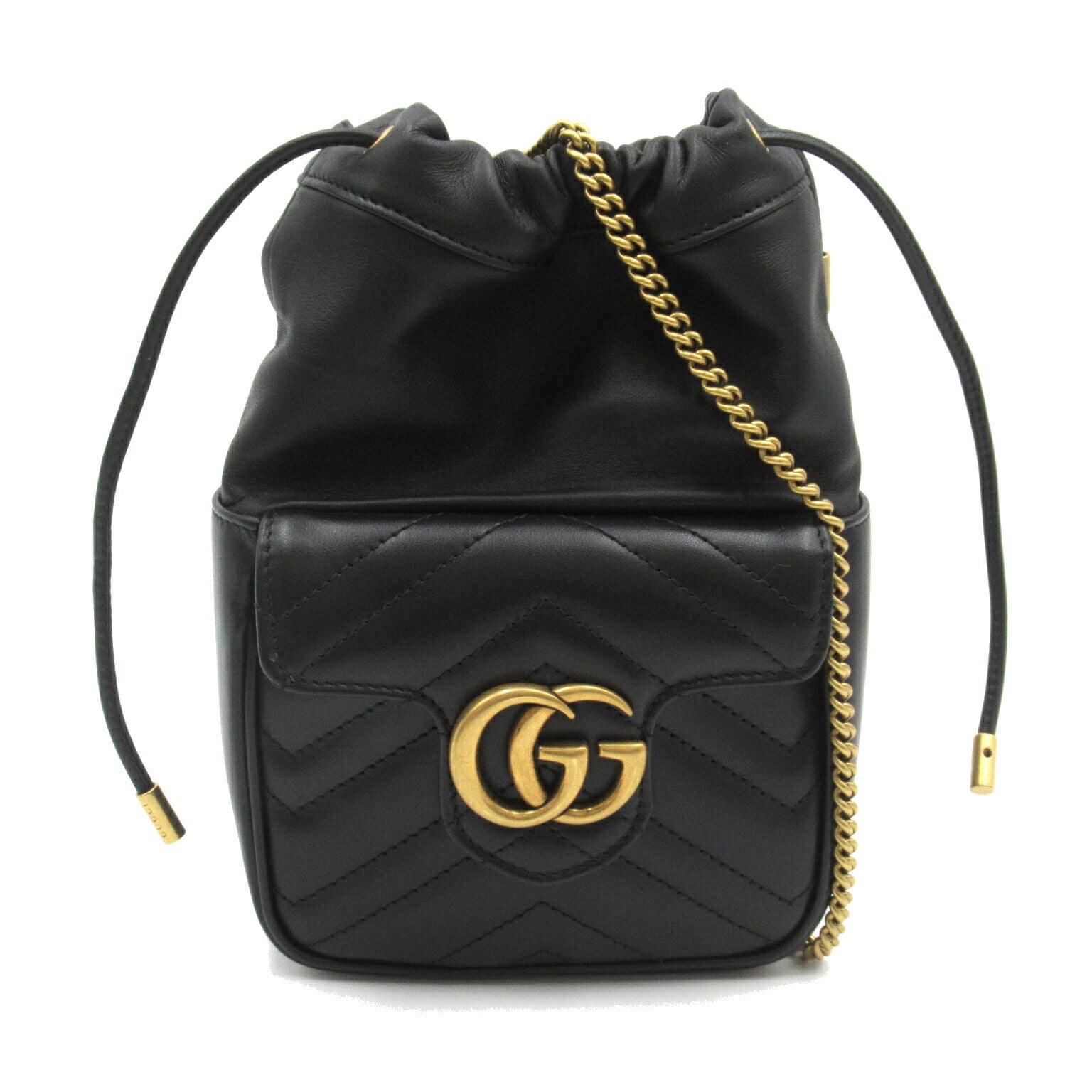 Gucci GG Marmont Mini Bucket Shoulder Bag