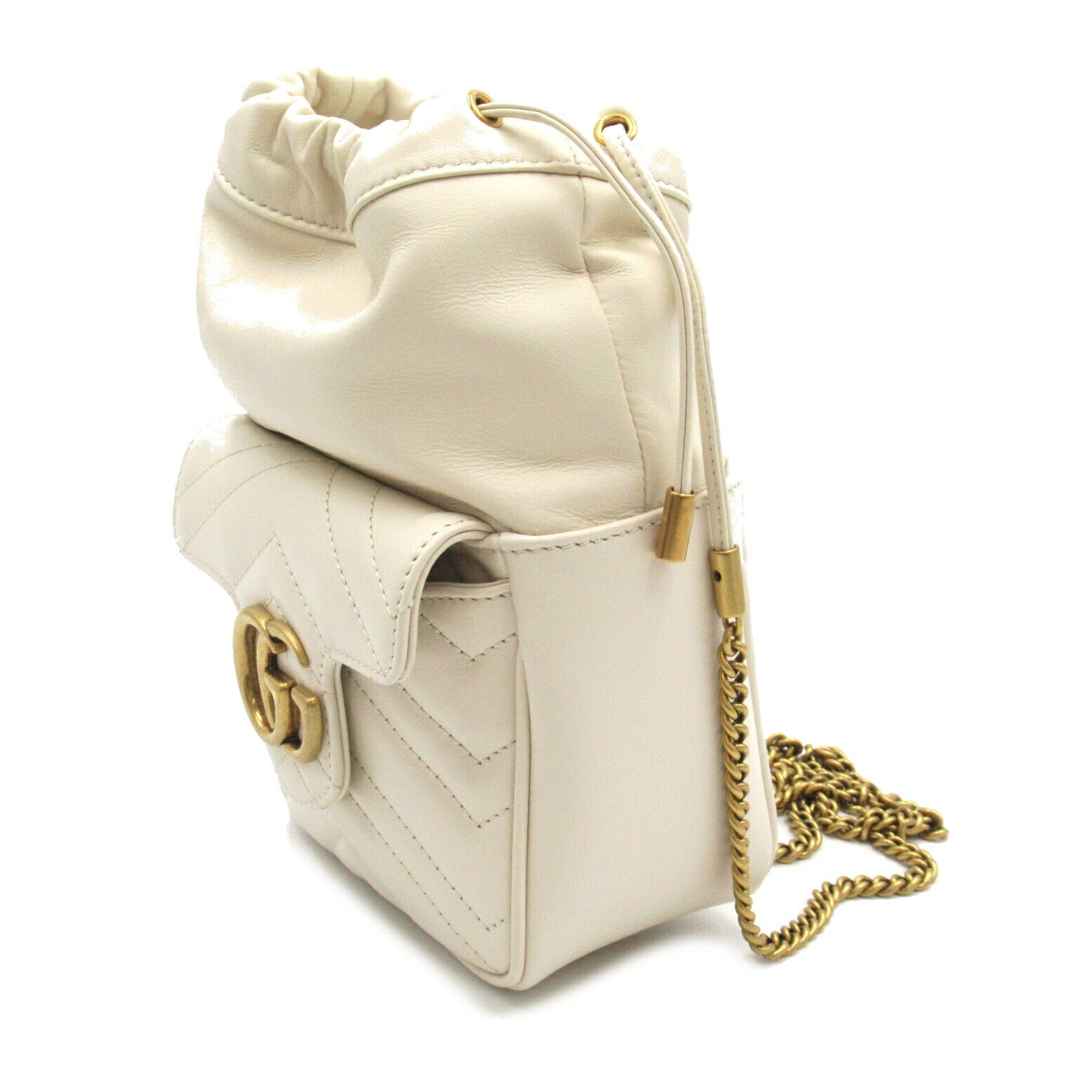 Gucci GG Marmont Mini Bucket Shoulder Bag