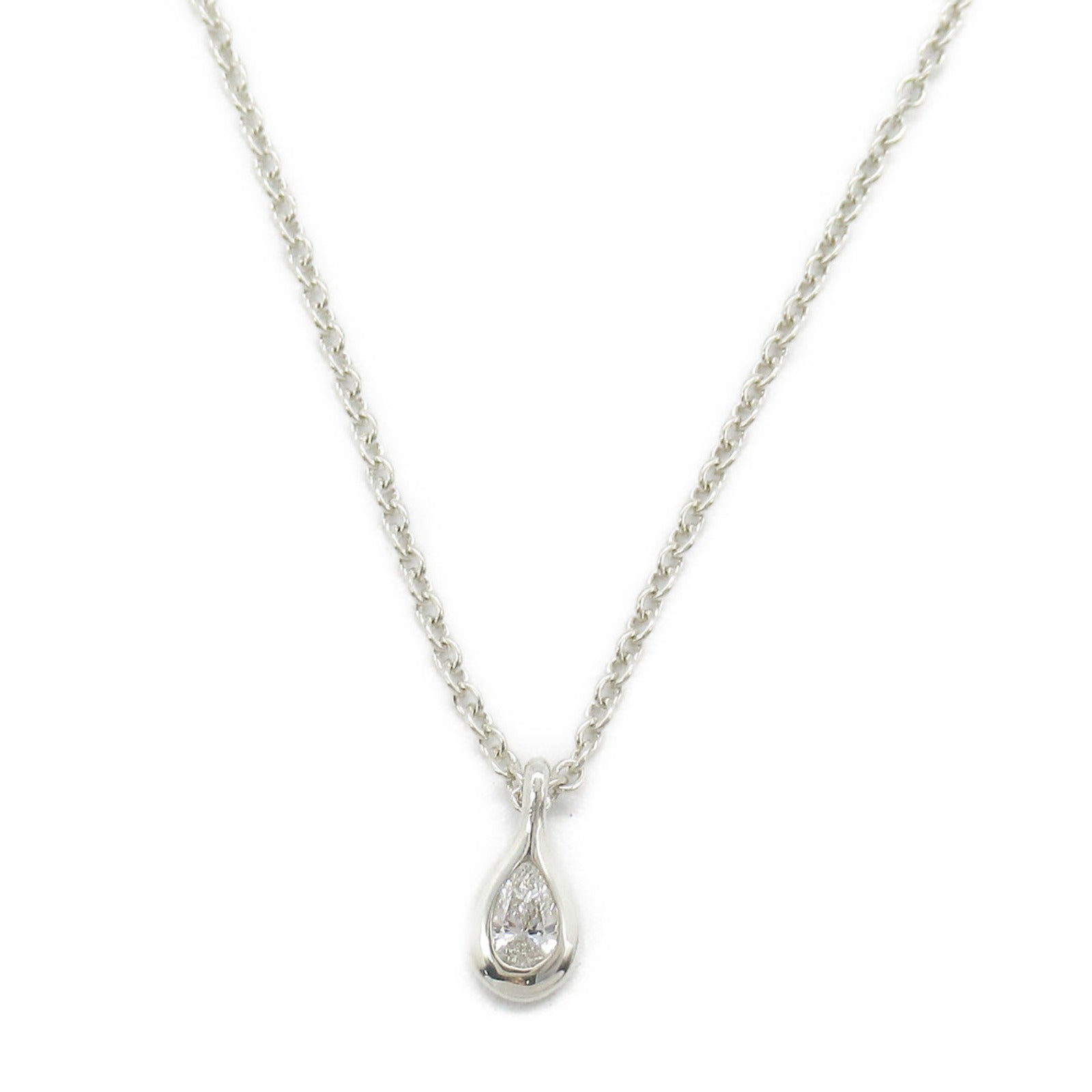 Tiffany & Co Silver 925 Diamond Necklace