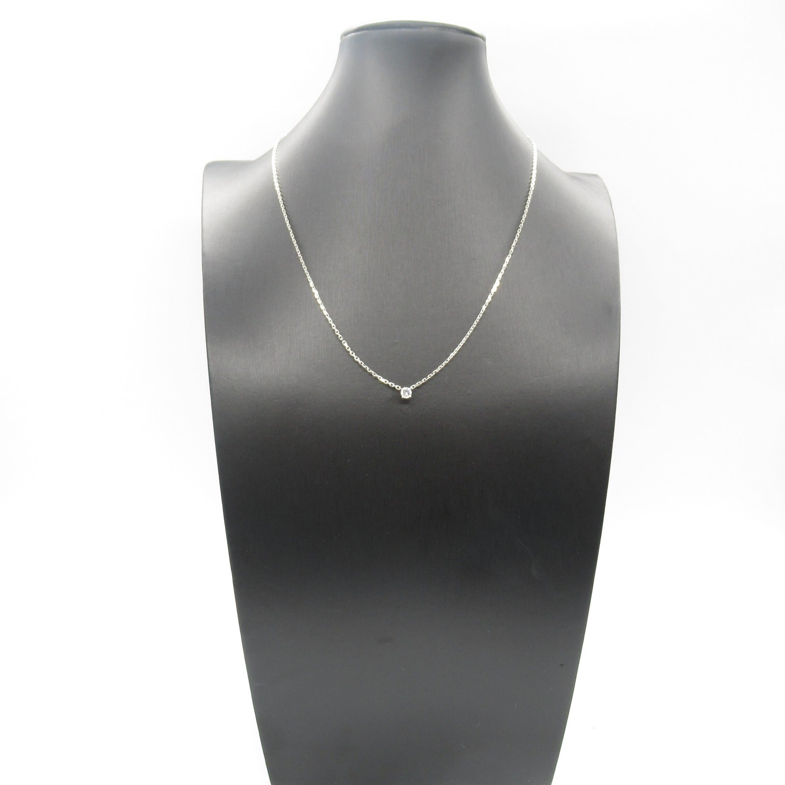 Cartier Diamond Necklace K18WG White Gold