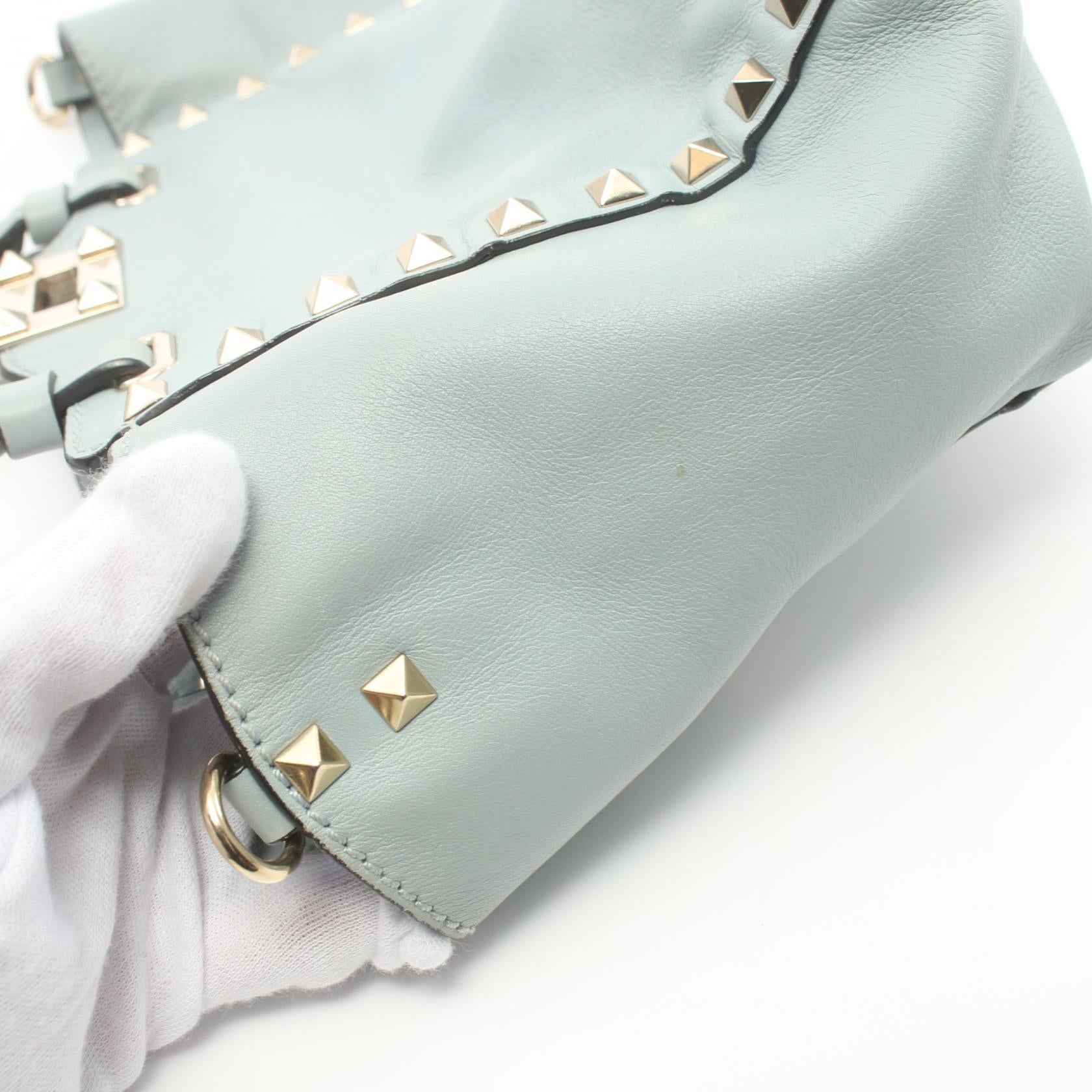 Valentino Rockstuds Mini Leather Handbag