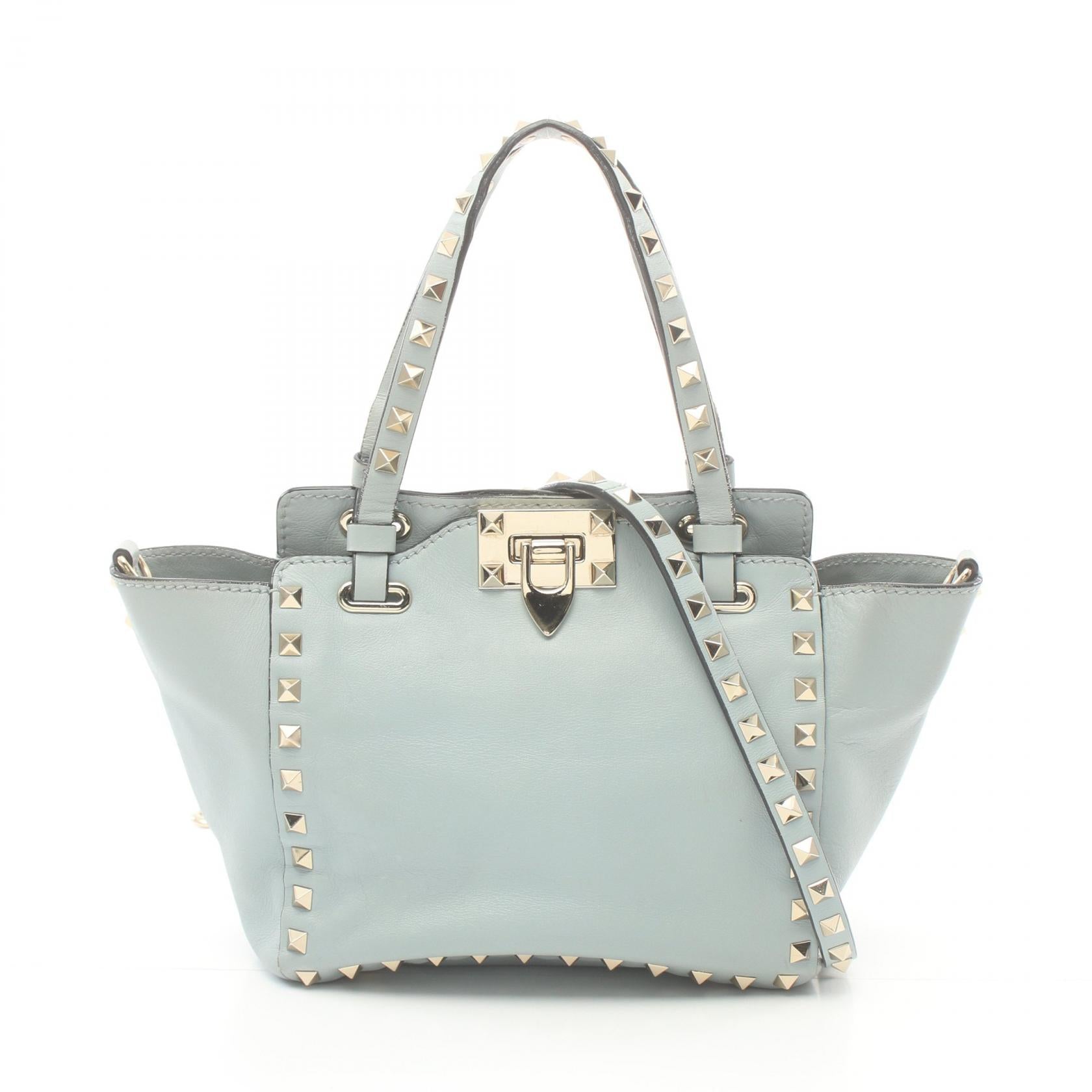 Valentino Rockstuds Mini Leather Handbag