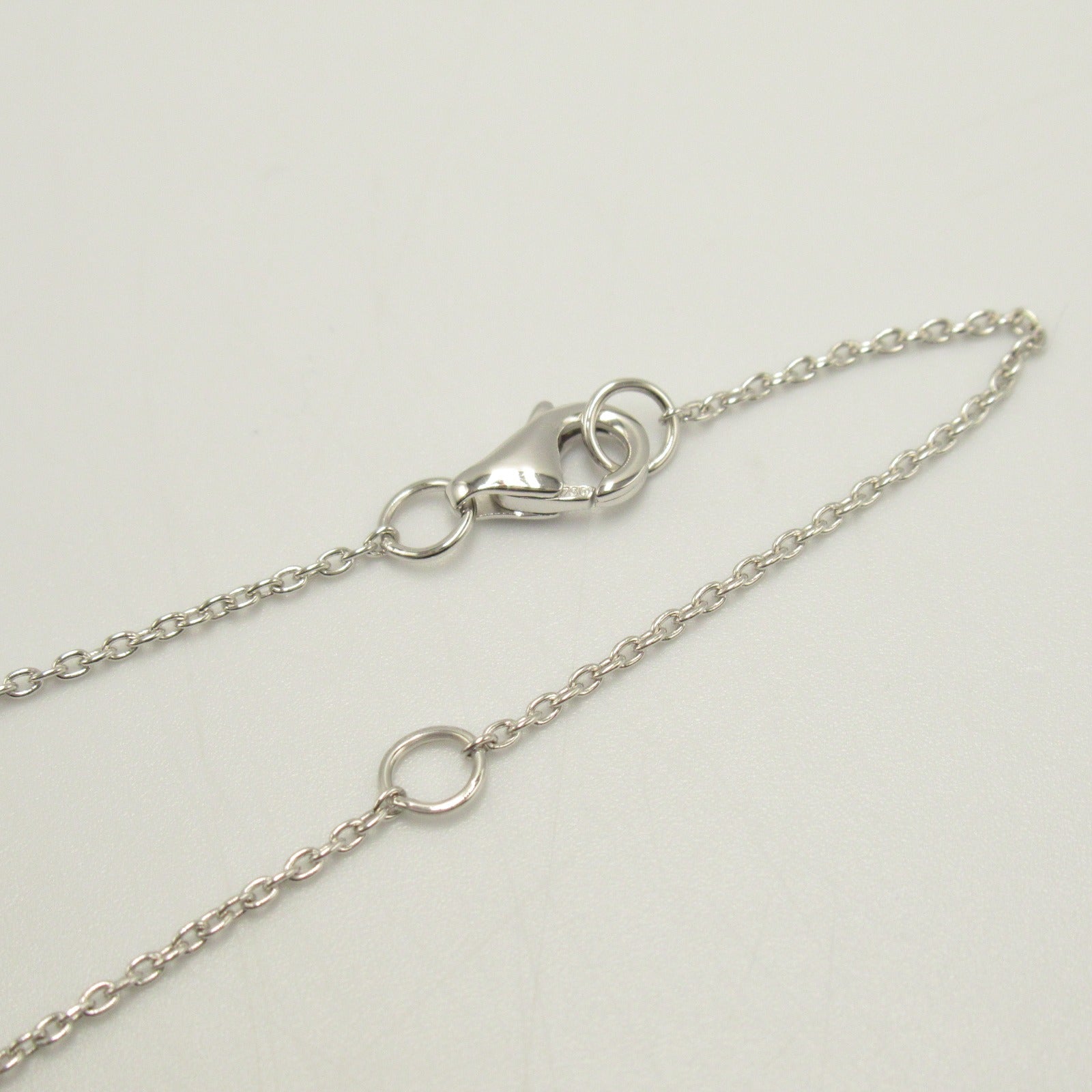 K18WG White Gold Diamond Necklace