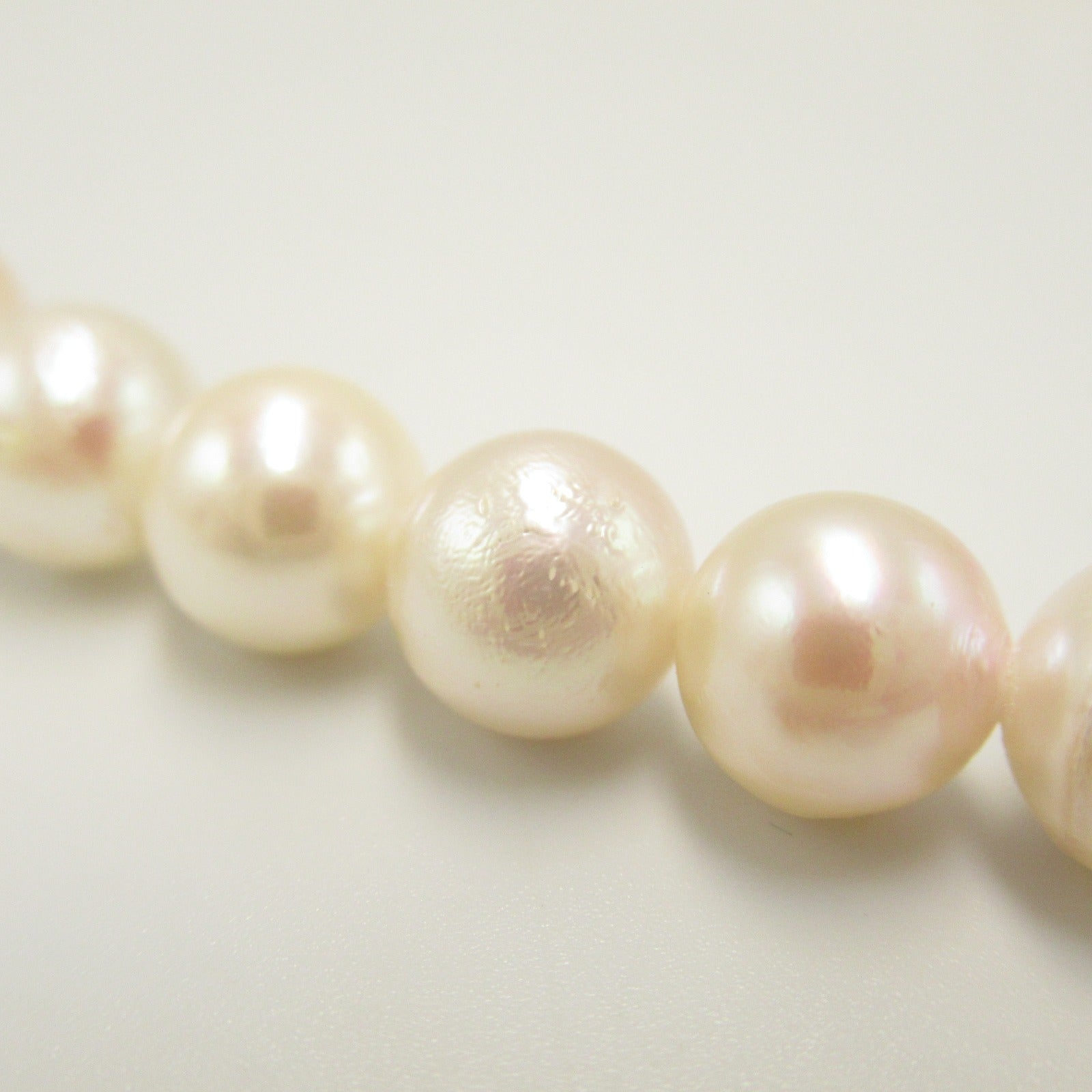 Jewelry Pearl Necklace SV White