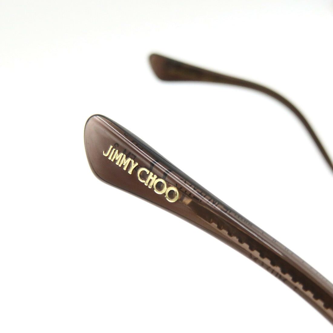 Jimmy Choo Sunglasses Plastic Stainless Steel Brown