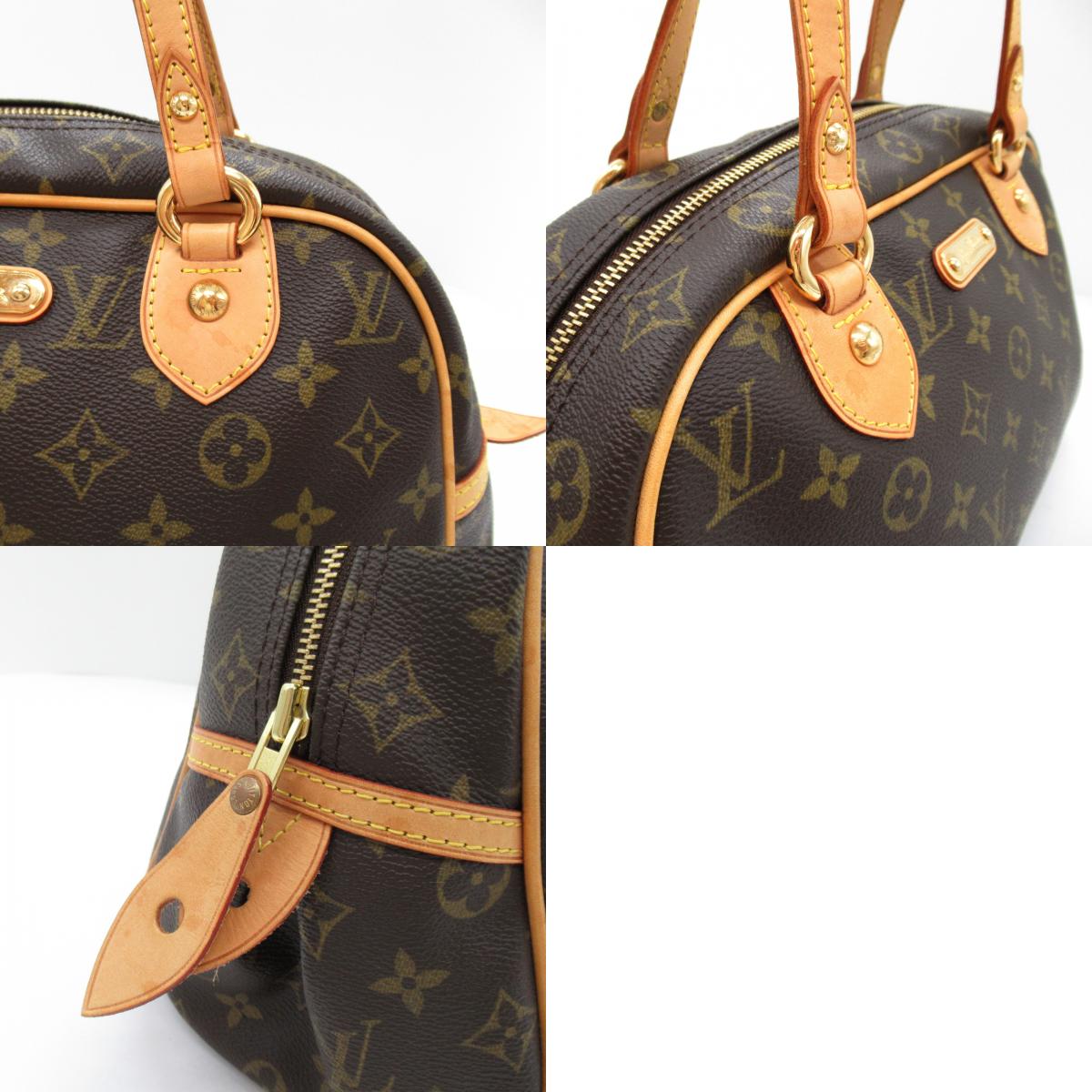 Louis Vuitton Montorgueil PM Shoulder Bag Brown