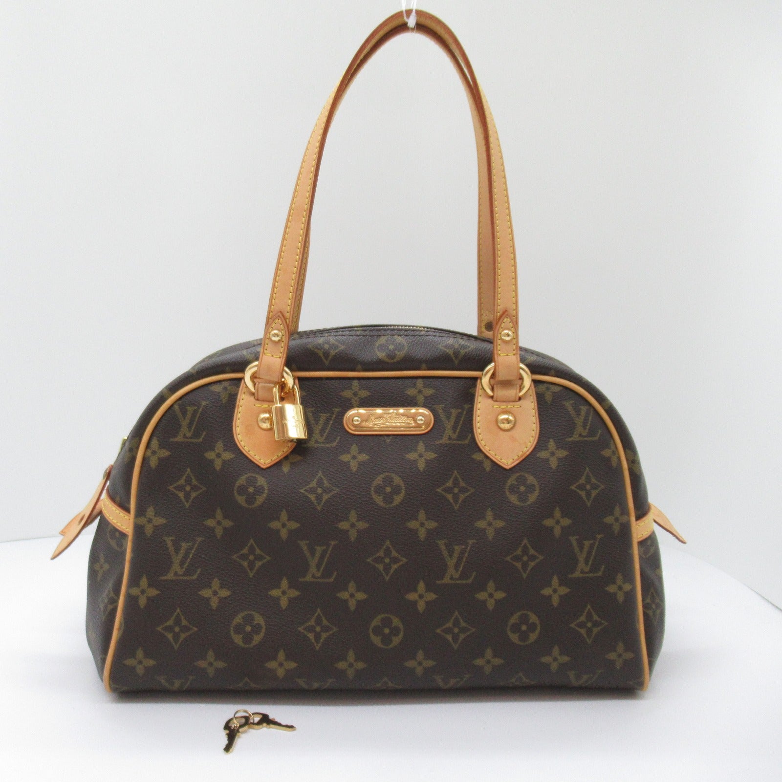 Louis Vuitton Montorgueil PM Shoulder Bag Brown