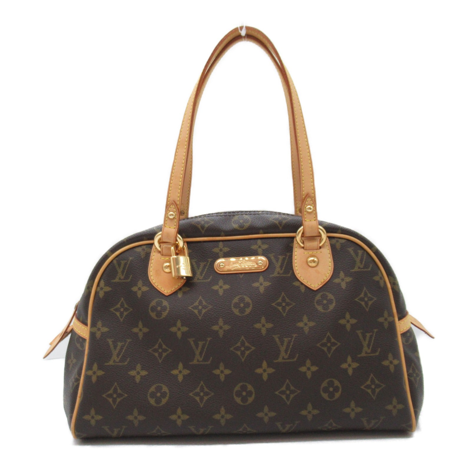 Louis Vuitton Montorgueil PM Shoulder Bag Brown