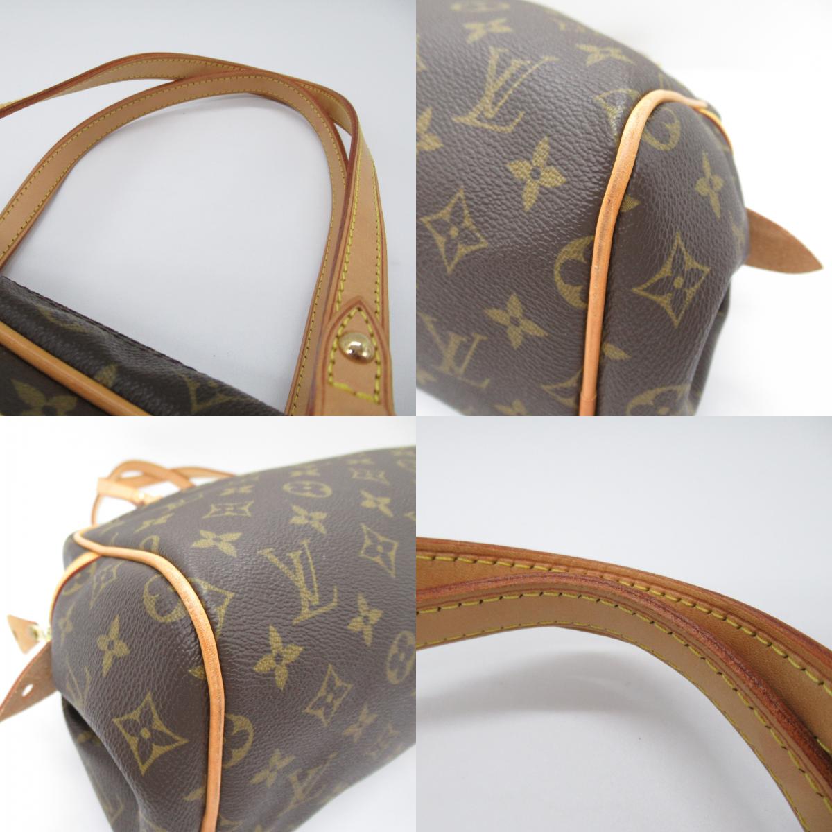 Louis Vuitton Montorgueil PM Shoulder Bag Brown