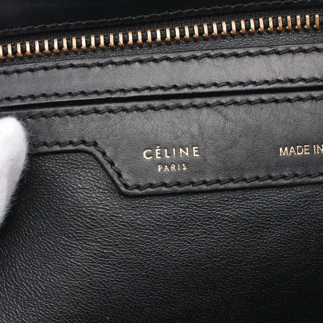 Celine Leather Trapeze Bag  Leather Handbag in Good Condition