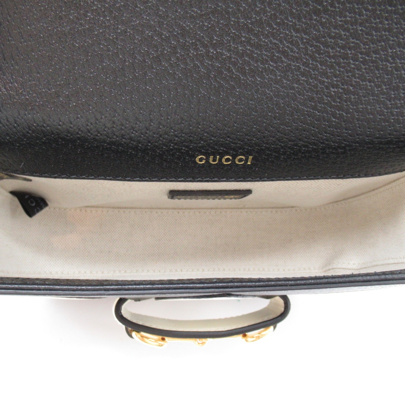 Gucci x adidas Leather Shoulder Bag Black