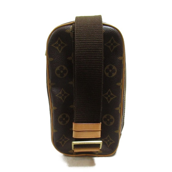 Louis Vuitton Pochette Gange Canvas Belt Bag M51870 in Very Good Condition