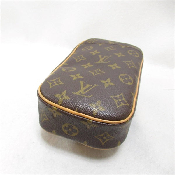 Louis Vuitton Pochette Gange Canvas Belt Bag M51870 in Very Good Condition