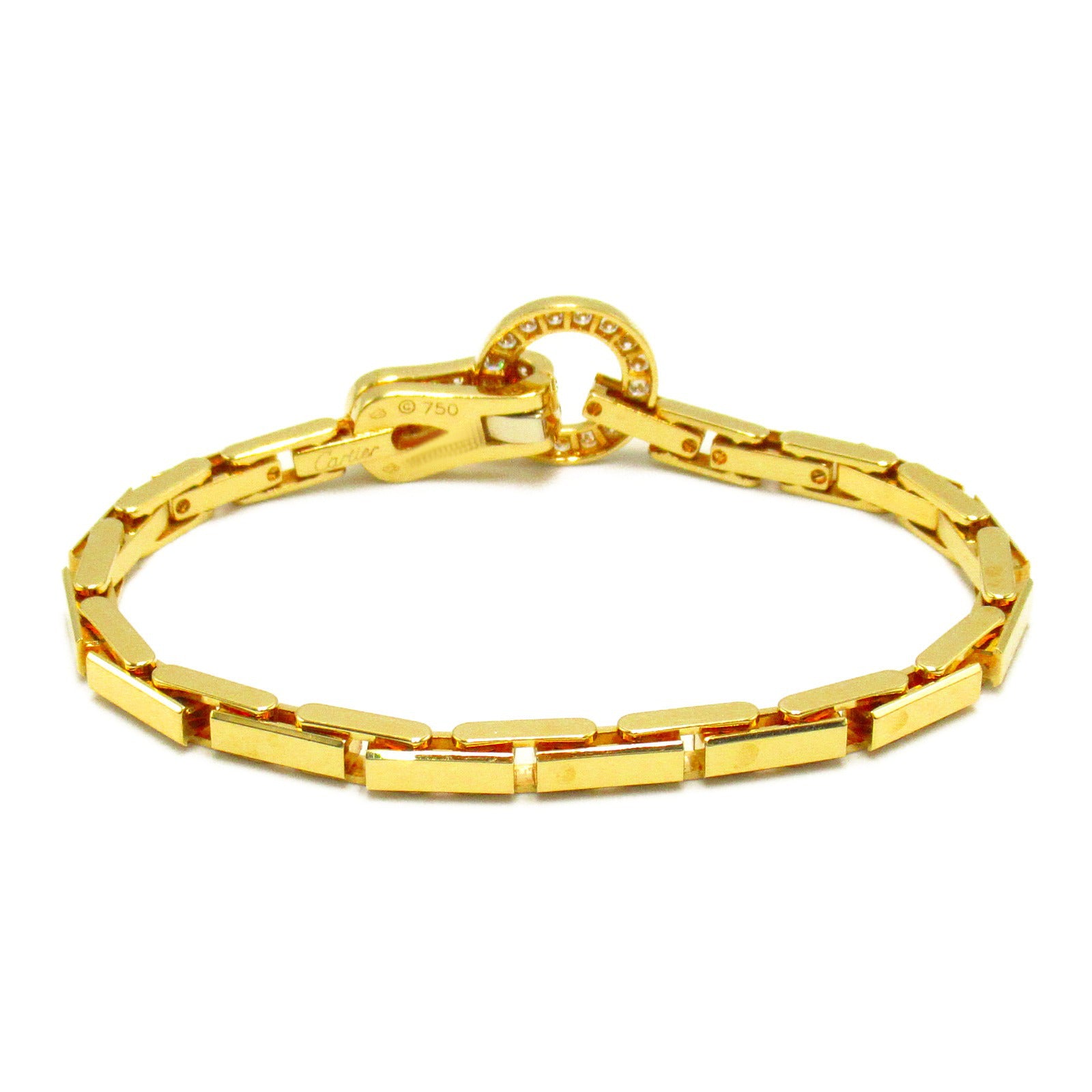 Cartier Diamond Bracelet K18 Yellow Gold