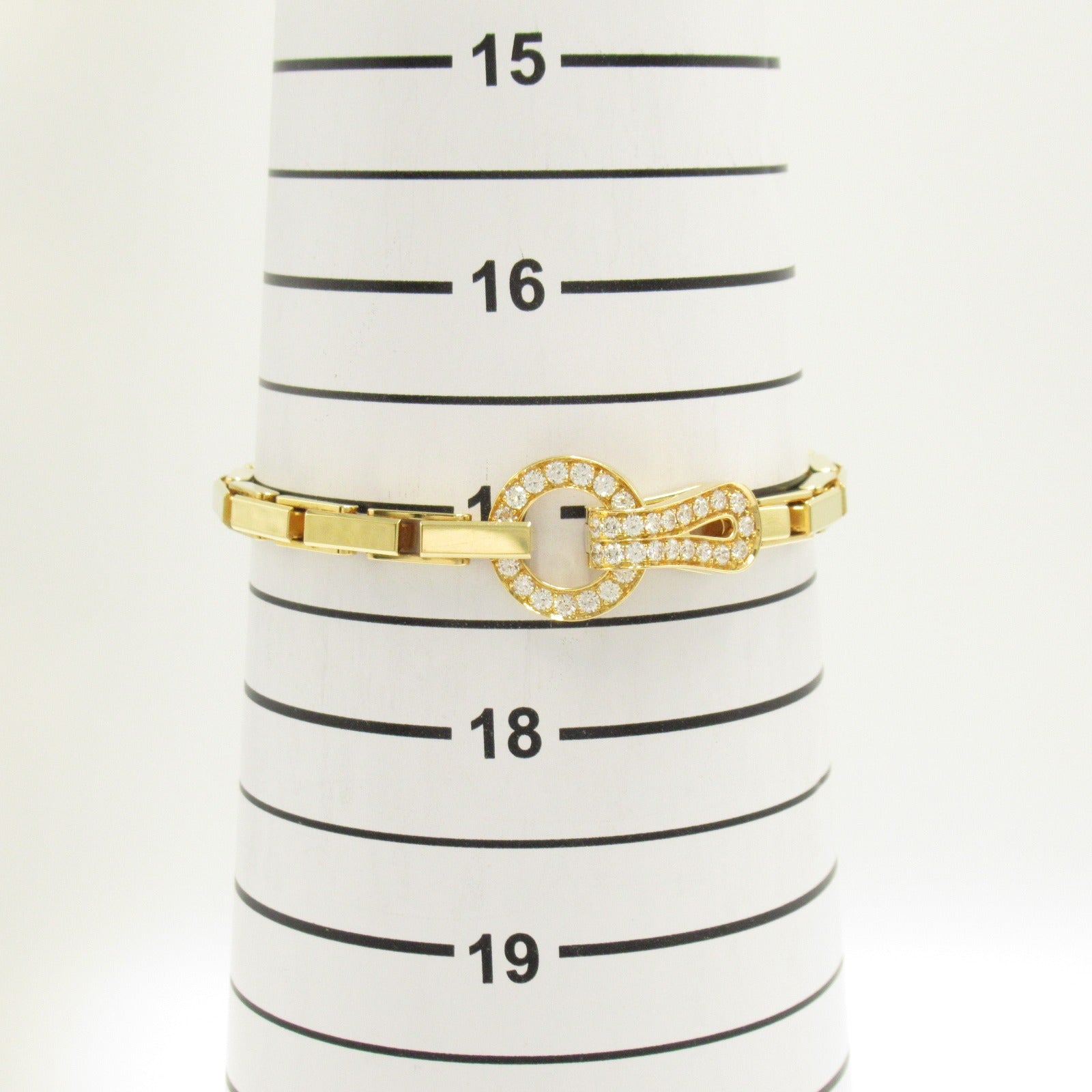 Cartier Diamond Bracelet K18 Yellow Gold