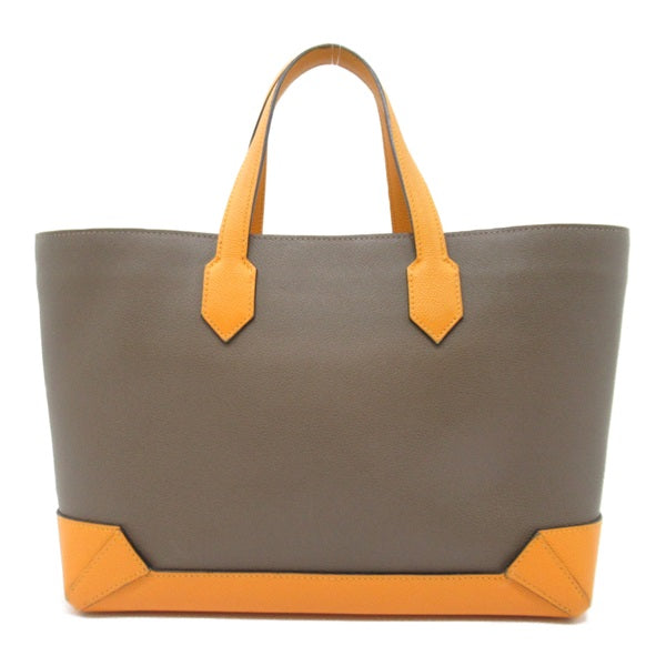Hermes Maxibox Cabas 30 Leather Tote Bag in Good condition