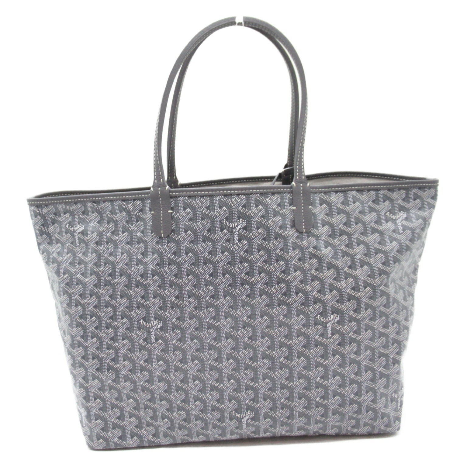 Goyard St. Louis PM Tote Bag Canvas Gray