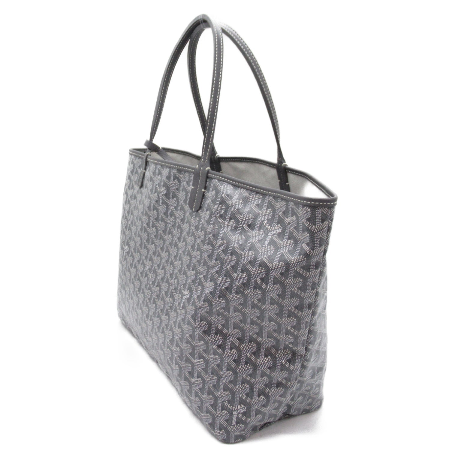 Goyard St. Louis PM Tote Bag Canvas Gray